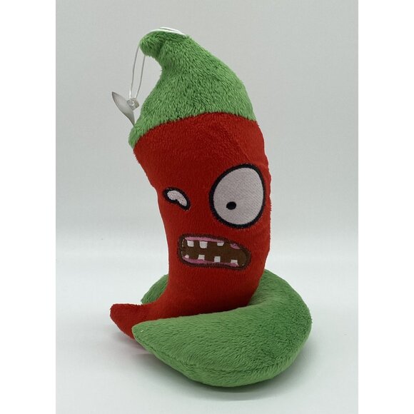 Plants vs Zombies Red Hot Chili Pepper Bomb Plush Toy Stuffed Soft Doll 8” - Picture 1 of 4